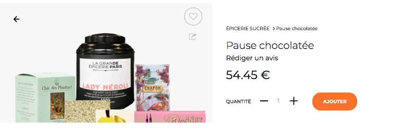 Le kit “pause chocolatée”